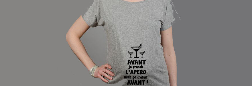 t-shirt de grossesse